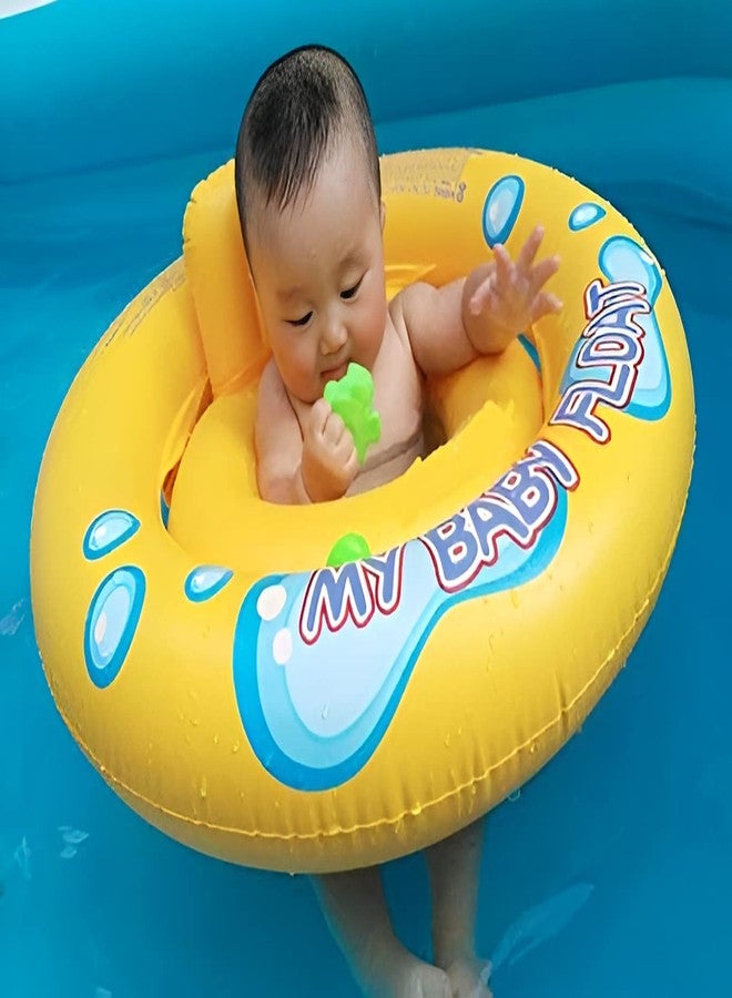 Devera Inflatable Baby Float Ring Swimming Pool Toys Tube Raft for Babies Swimming Toy Stuff & Toddlers 1-2 Years 26.5"(Floats) - Image 3